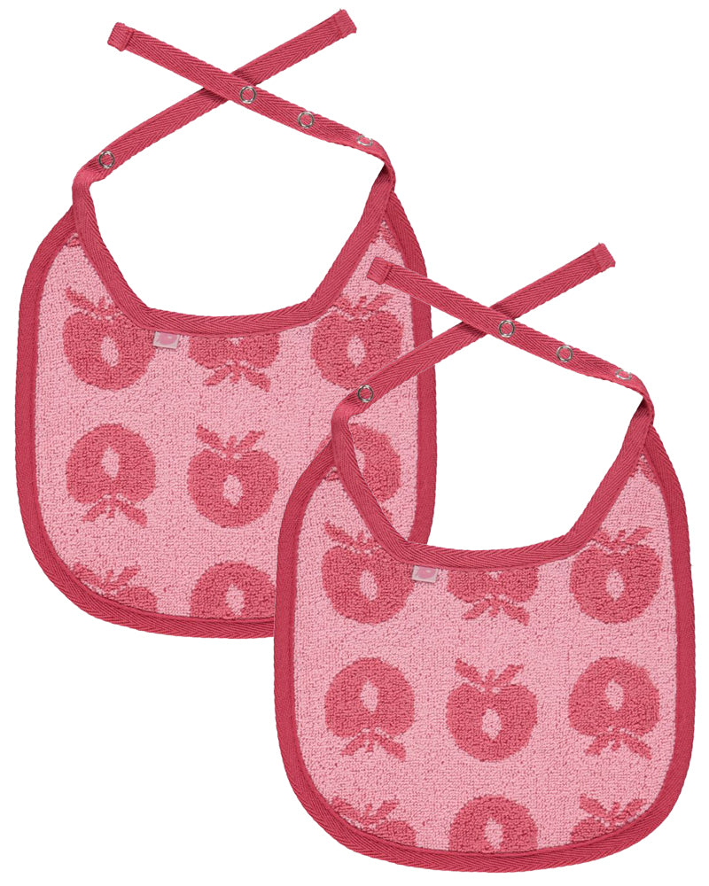 Smafolks apple bib set of 2