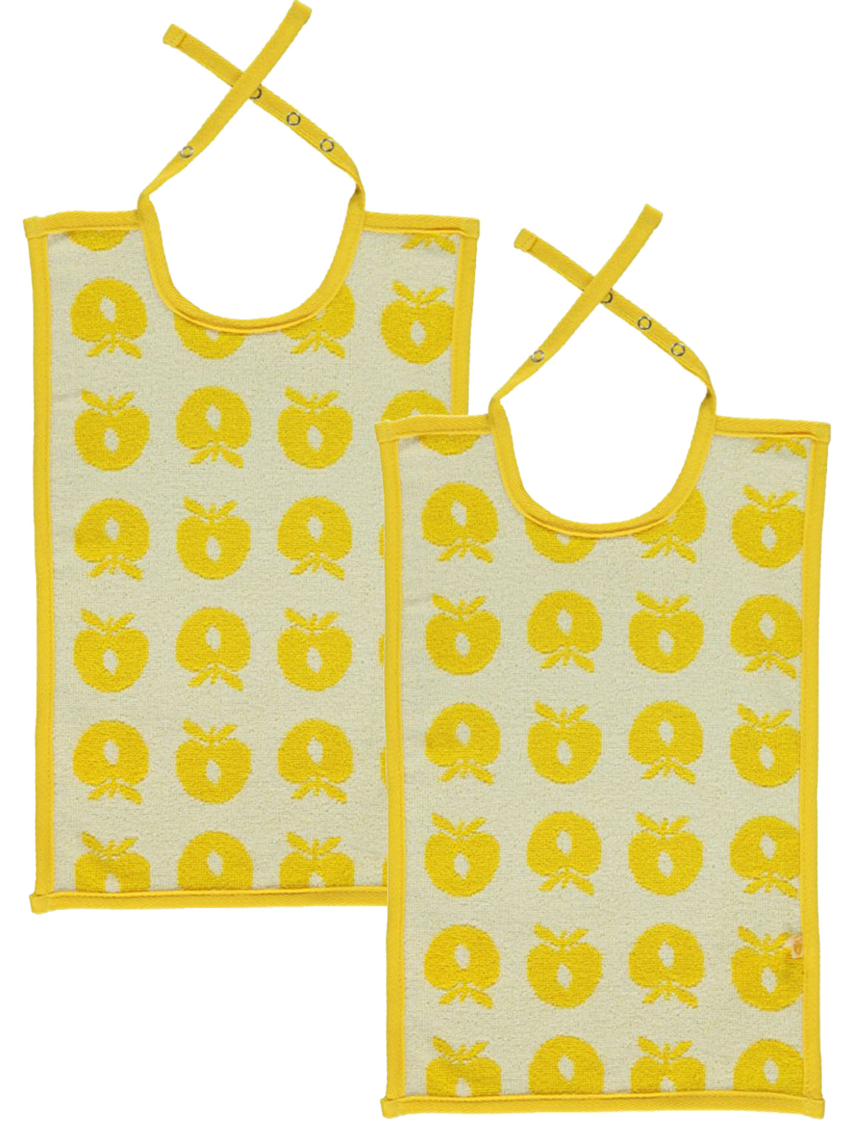 Smafolks apple bib large size set of 2