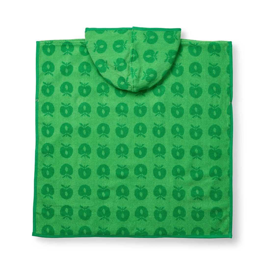 Smafolksリンゴのタオルポンチョ