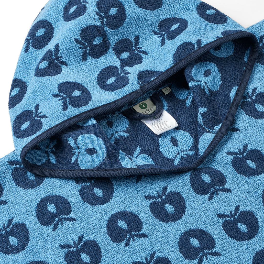 Smafolksリンゴのタオルポンチョ