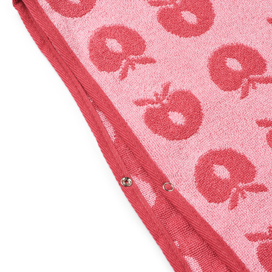 Smafolksリンゴのタオルポンチョ