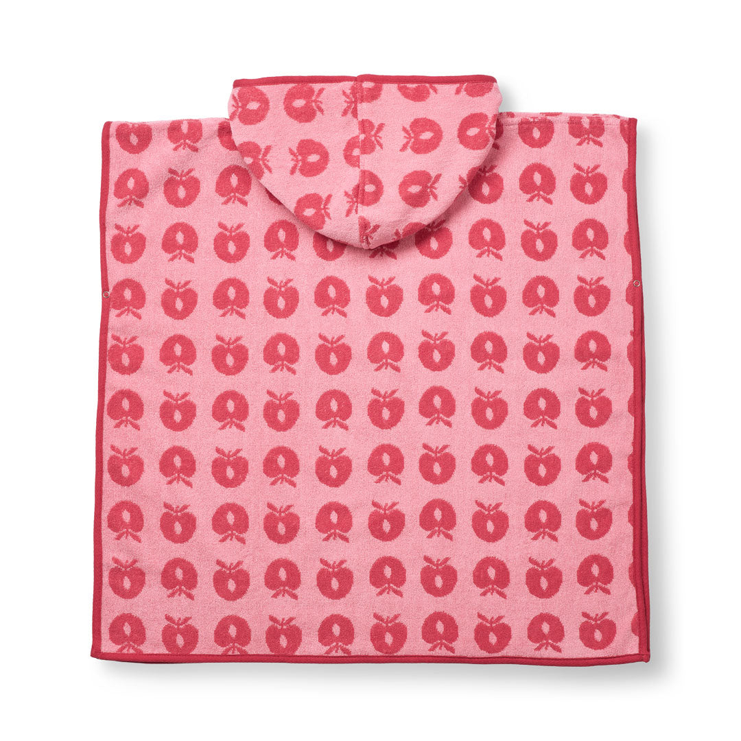 Smafolksリンゴのタオルポンチョ