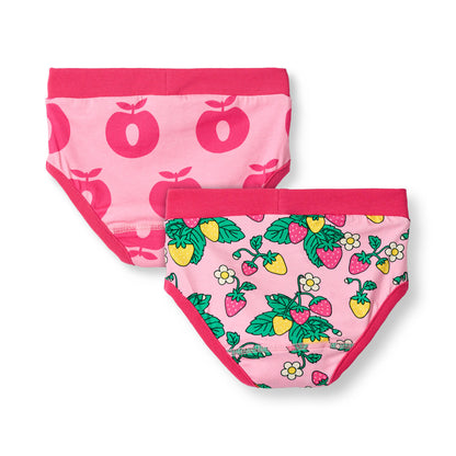 Smafolkアップル＆ストロベリー柄 ショーツ 2枚セット