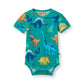 Smafolk short sleeve dinosaur pattern baby suit