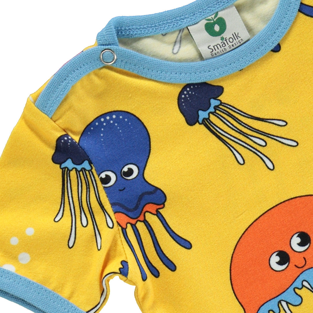 Smafolk jellyfish print baby body