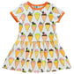 Smafolkおしゃれなアイスクリームワンピース