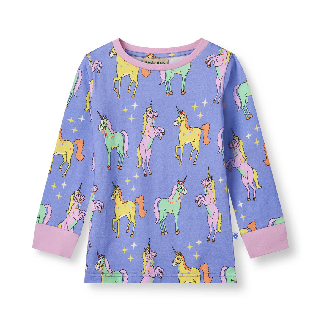 Smafolkユニコーン柄のパジャマセット