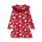 Smafolkクリスマス柄のワンピース
