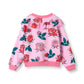 Smafolkローズ柄スウェットトップス