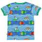 Smafolkボートと魚のTシャツ
