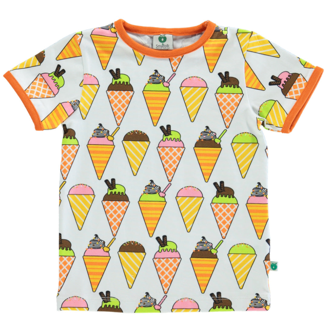 Smafolk ice cream print T-shirt