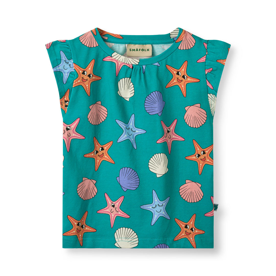 Smafolkヒトデ柄のTシャツ